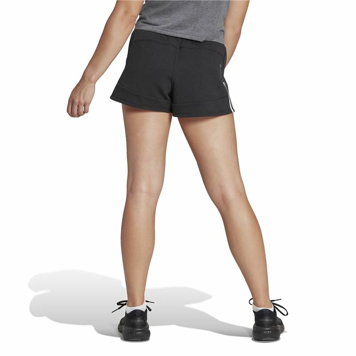 Sportshorts för kvinnor Adidas Essentials Svart - 3