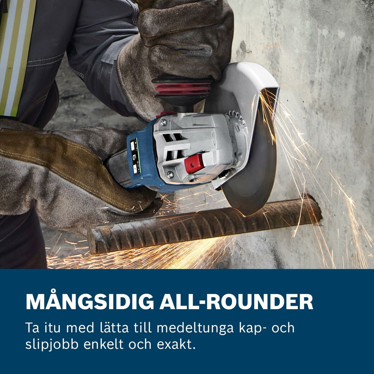 Vinkelslip BOSCH GWS 18V-11 1100 W - 3