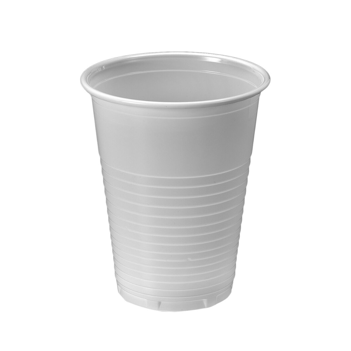Set med återanvändbara glas Algon Vit 220 ml 50 antal - 3