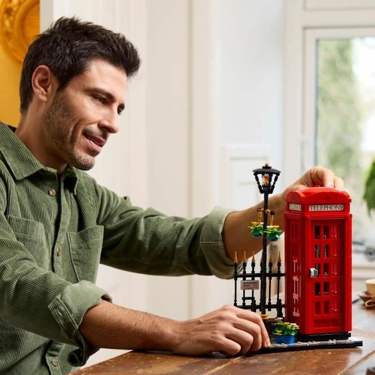 Byggsats Lego 21347 London Telephone Booth 1460 Delar - 5
