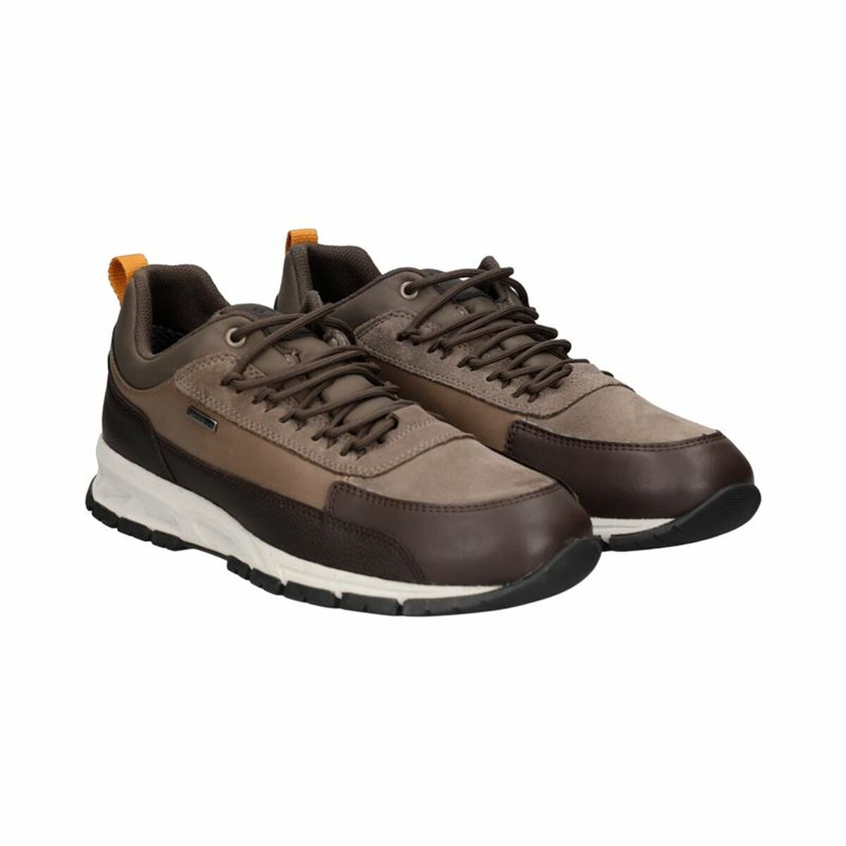 Sportskor Casual Herr Geox Doray Abx Dk Brun - 3