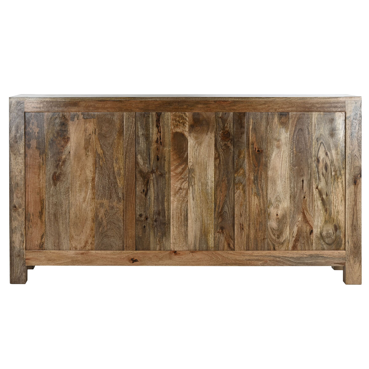 Skänk Home ESPRIT Vit Naturell Mangoträ 165 x 40 x 90 cm - 2