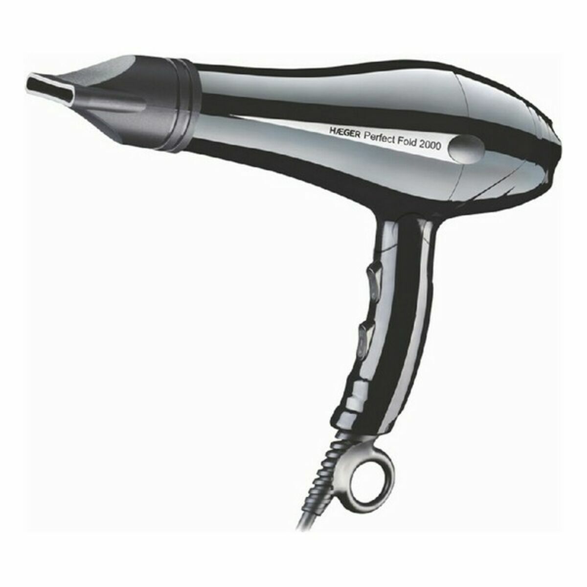 Hårtork Haeger HD-200.012A 2000W Svart 2000 W - 3