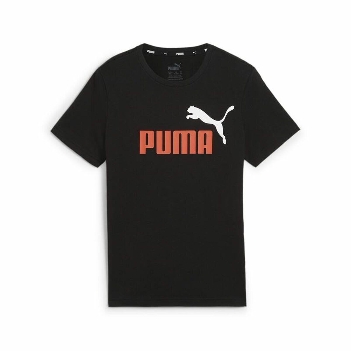 Barn T-shirt med kortärm Puma Essentials+ 2 Col Logo