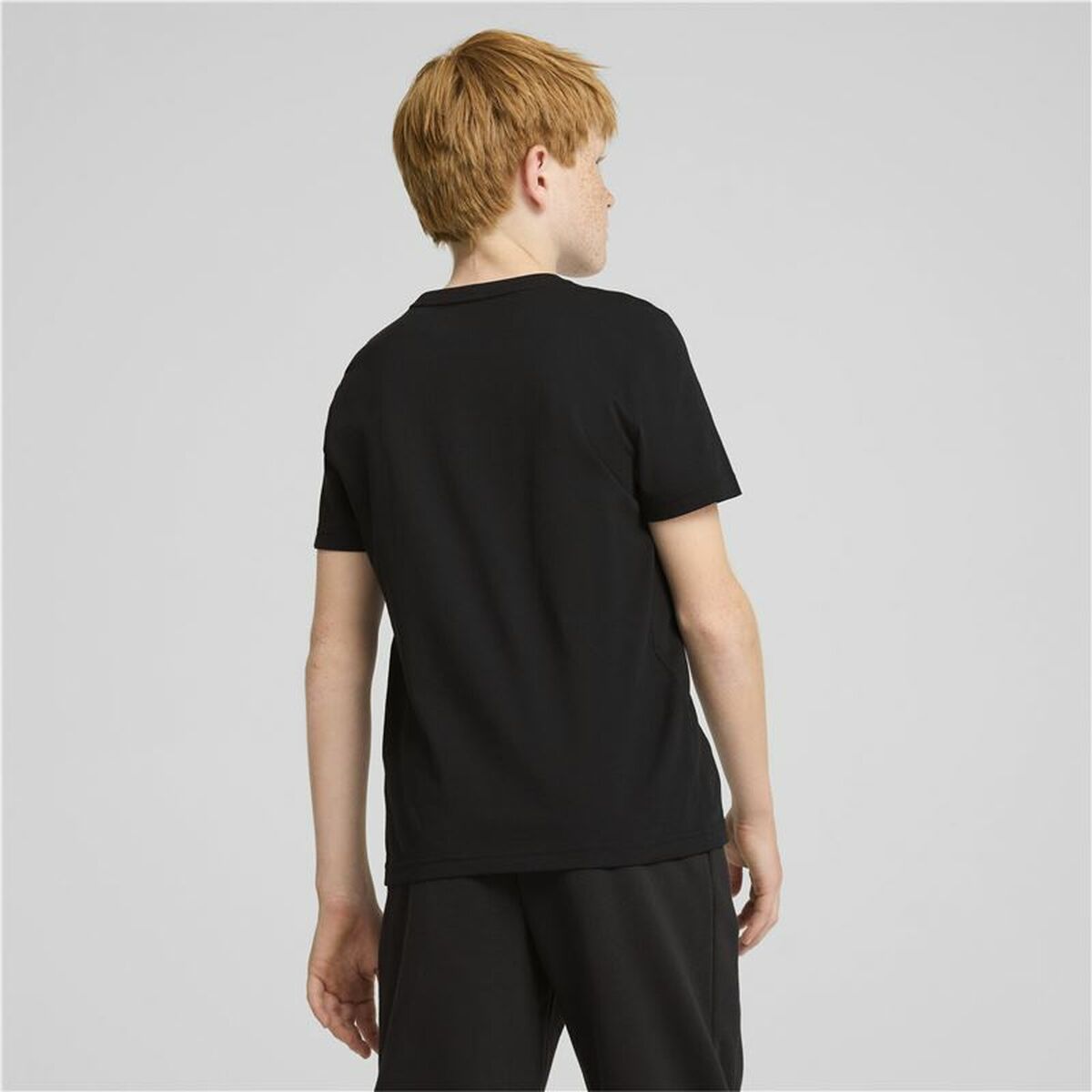Barn T-shirt med kortärm Puma Essentials+ 2 Col Logo - 4