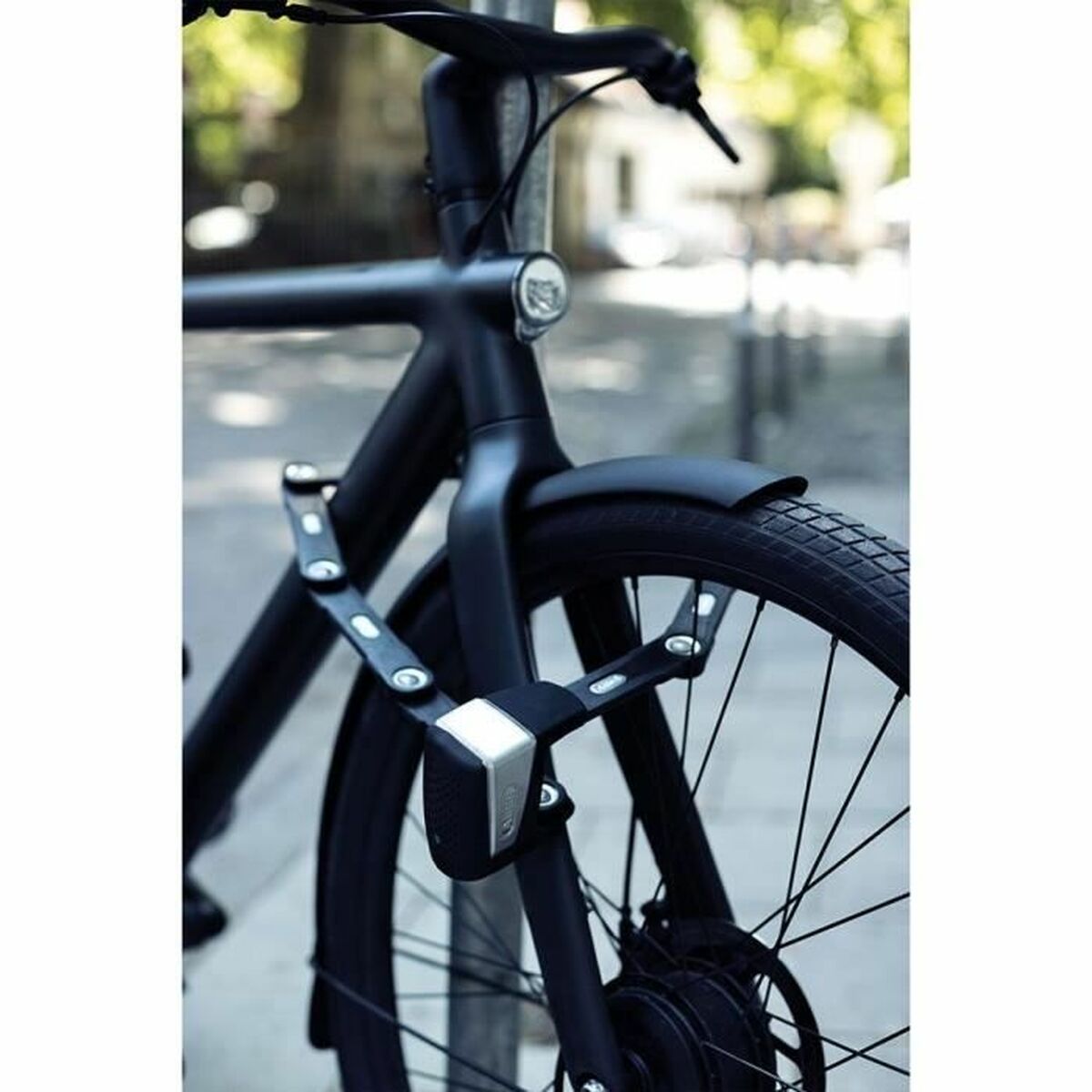 Stöldskyddande hänglås med larm ABUS Hopfällbar Cykel - 3