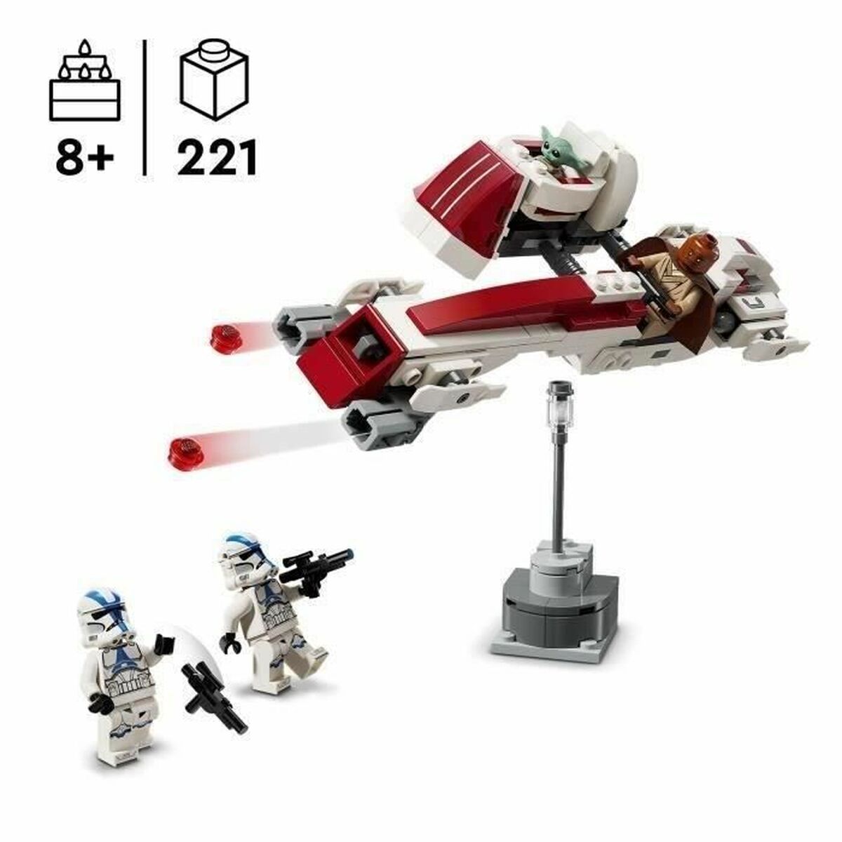 Byggsats Lego The Mandalorian BARC Speeder Escape Multicolour - 2