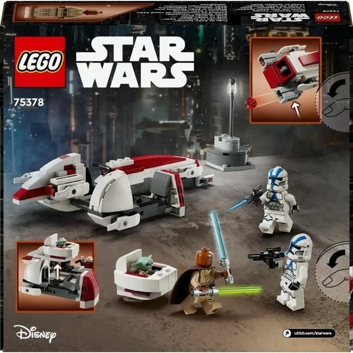 Byggsats Lego The Mandalorian BARC Speeder Escape Multicolour - 6