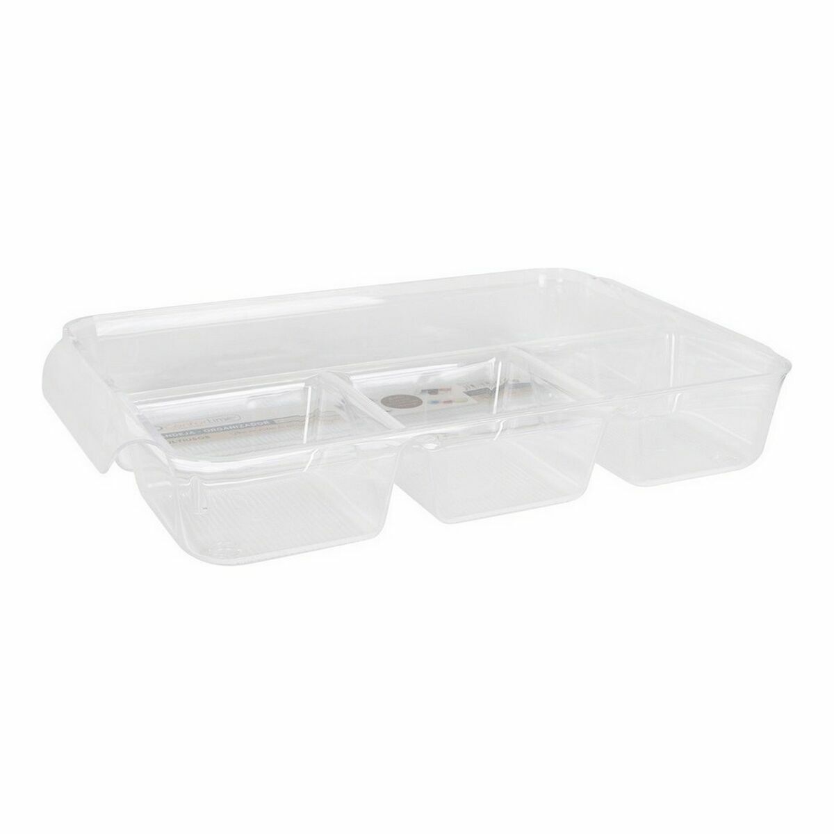 Flerfunktionell förvaring Confortime Transparent 37,5 x 23,5 x 5, cm (12 antal) - 2