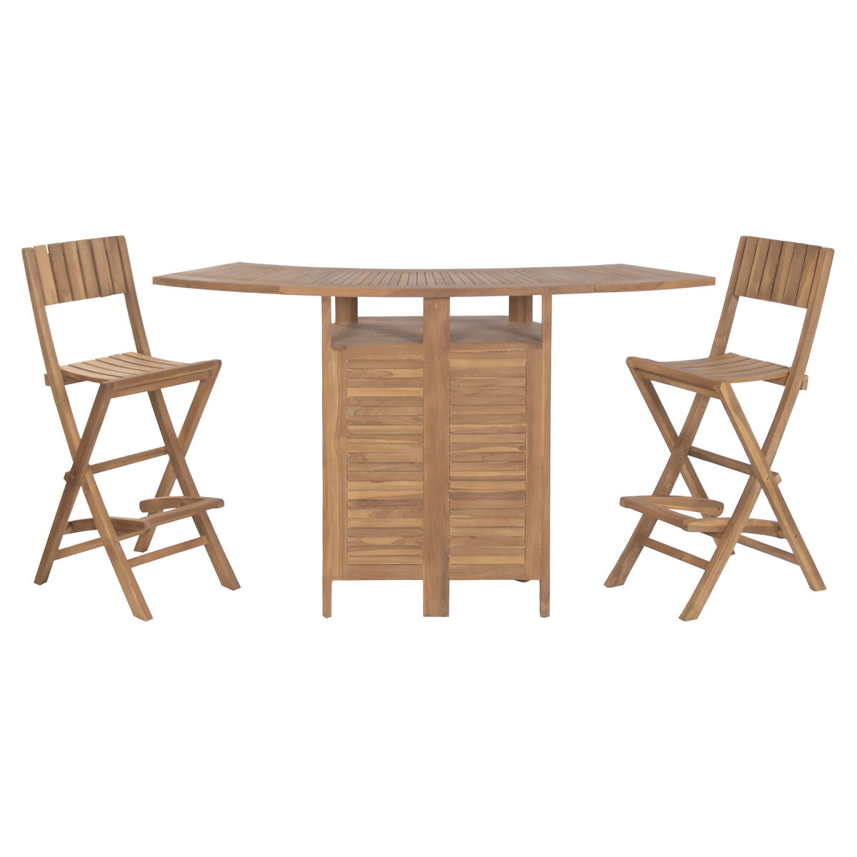 Bordsgrupp med 2 stolar Home ESPRIT 95 X 70 X 108 CM