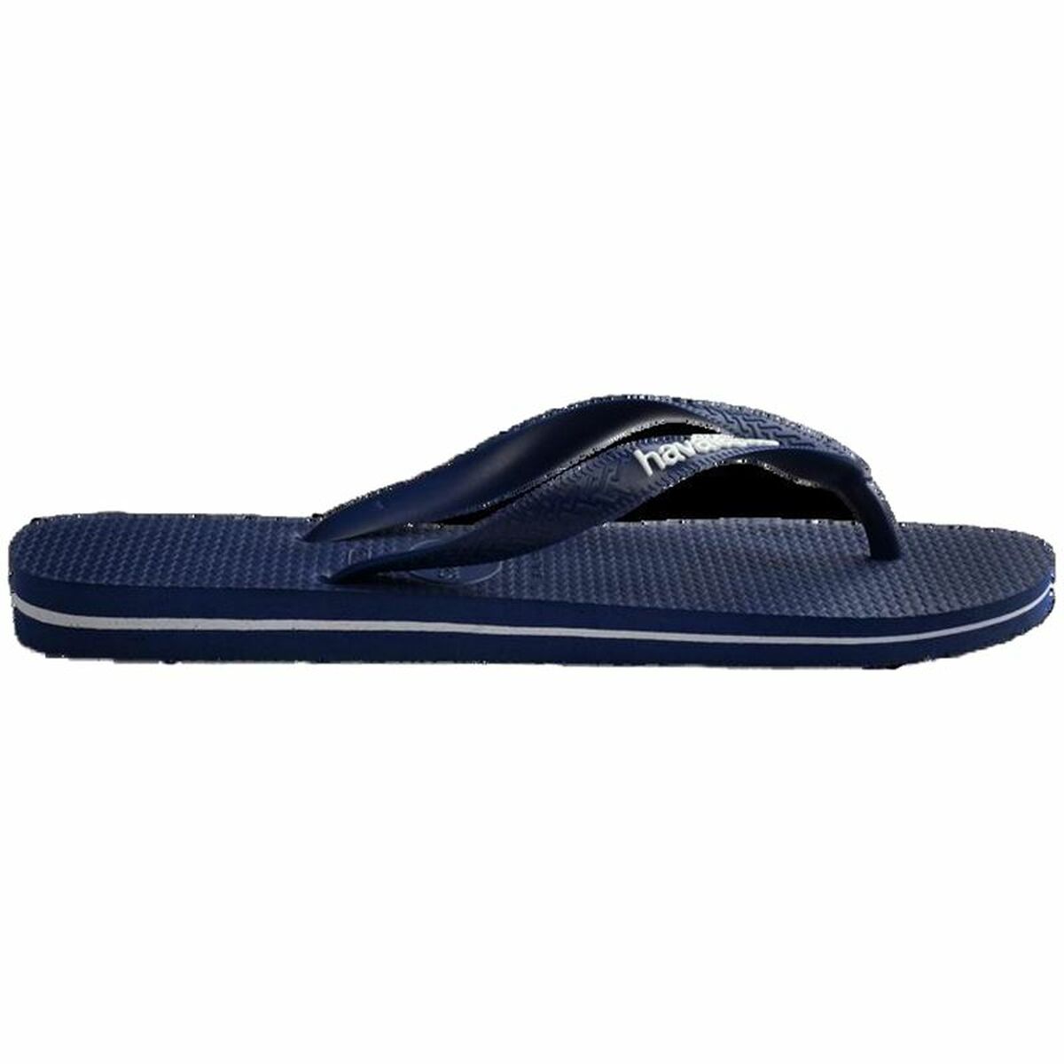 Strandtofflor för män Havaianas Logo Blå