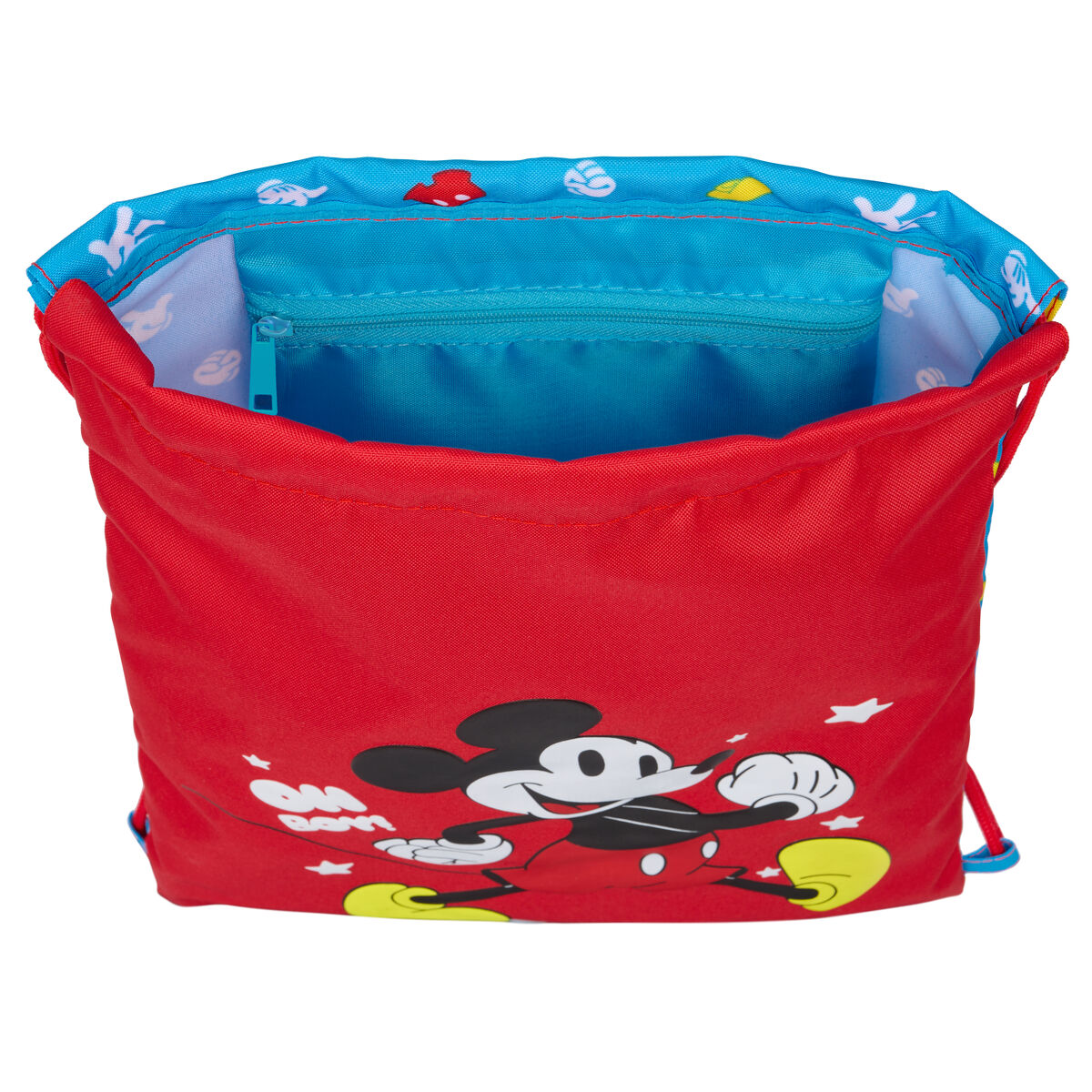 Skopåse med remmar Mickey Mouse Clubhouse Fantastic Blå Röd 26 x 34 x 1 cm - 2
