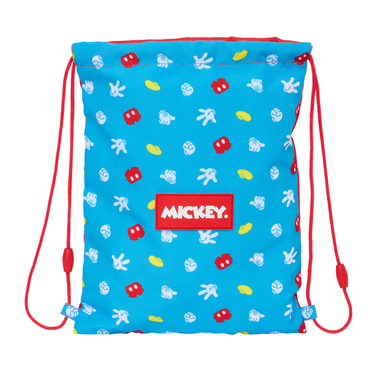 Skopåse med remmar Mickey Mouse Clubhouse Fantastic Blå Röd 26 x 34 x 1 cm - 4