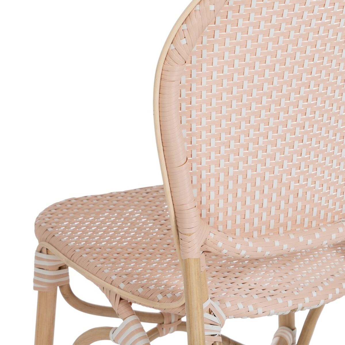 Matsalsstol 47 x 54 x 93 cm Naturell Beige Rattan - 6