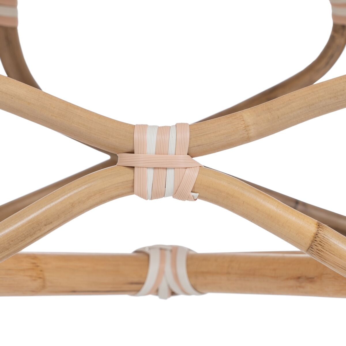 Matsalsstol 47 x 54 x 93 cm Naturell Beige Rattan - 3