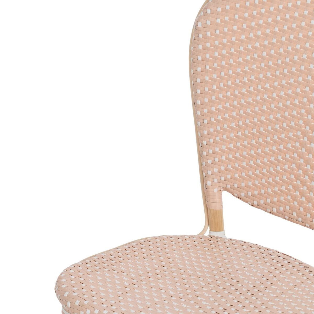 Matsalsstol 47 x 54 x 93 cm Naturell Beige Rattan - 8