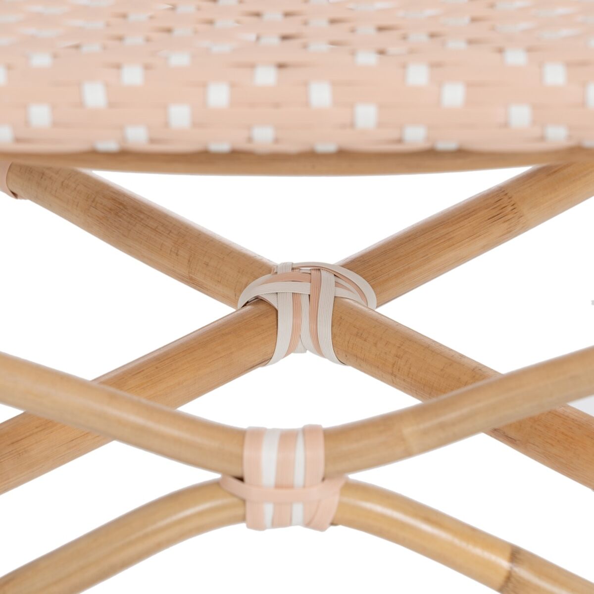 Matsalsstol 47 x 54 x 93 cm Naturell Beige Rattan - 4