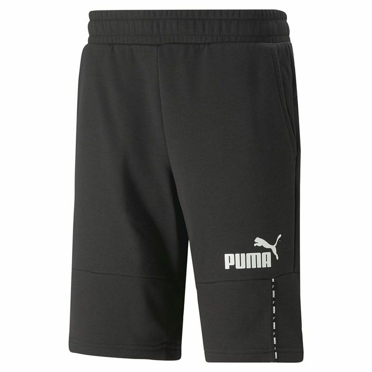 Träningsshorts Puma  Essentials Block Tape Svart - 6