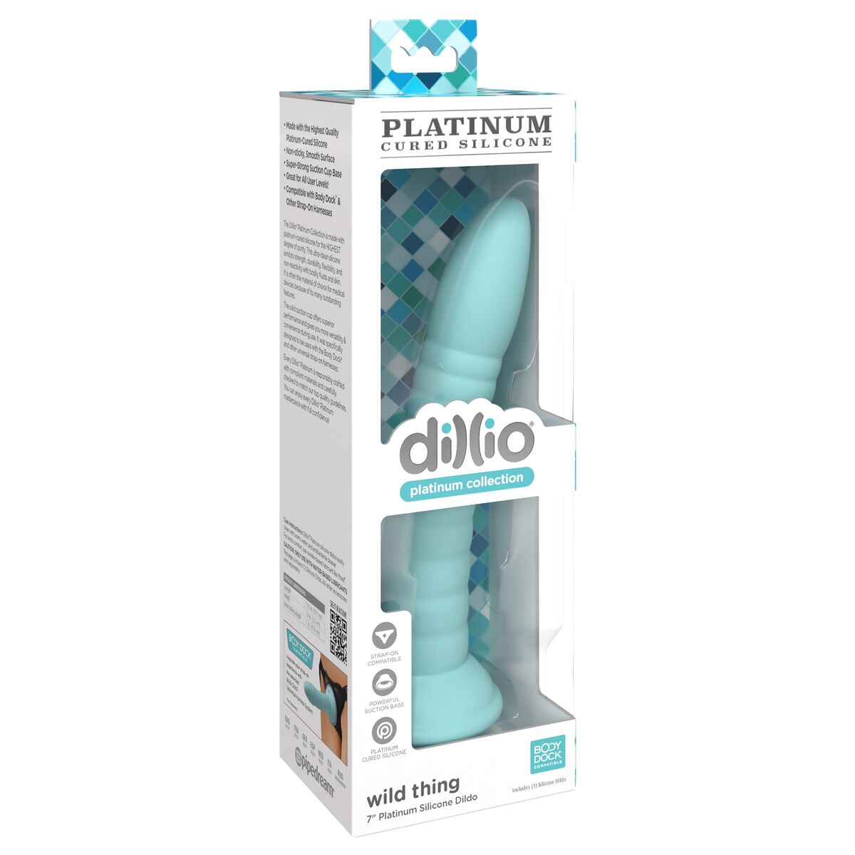 Dildo Pipedream Dillio Platinum Grön - 5