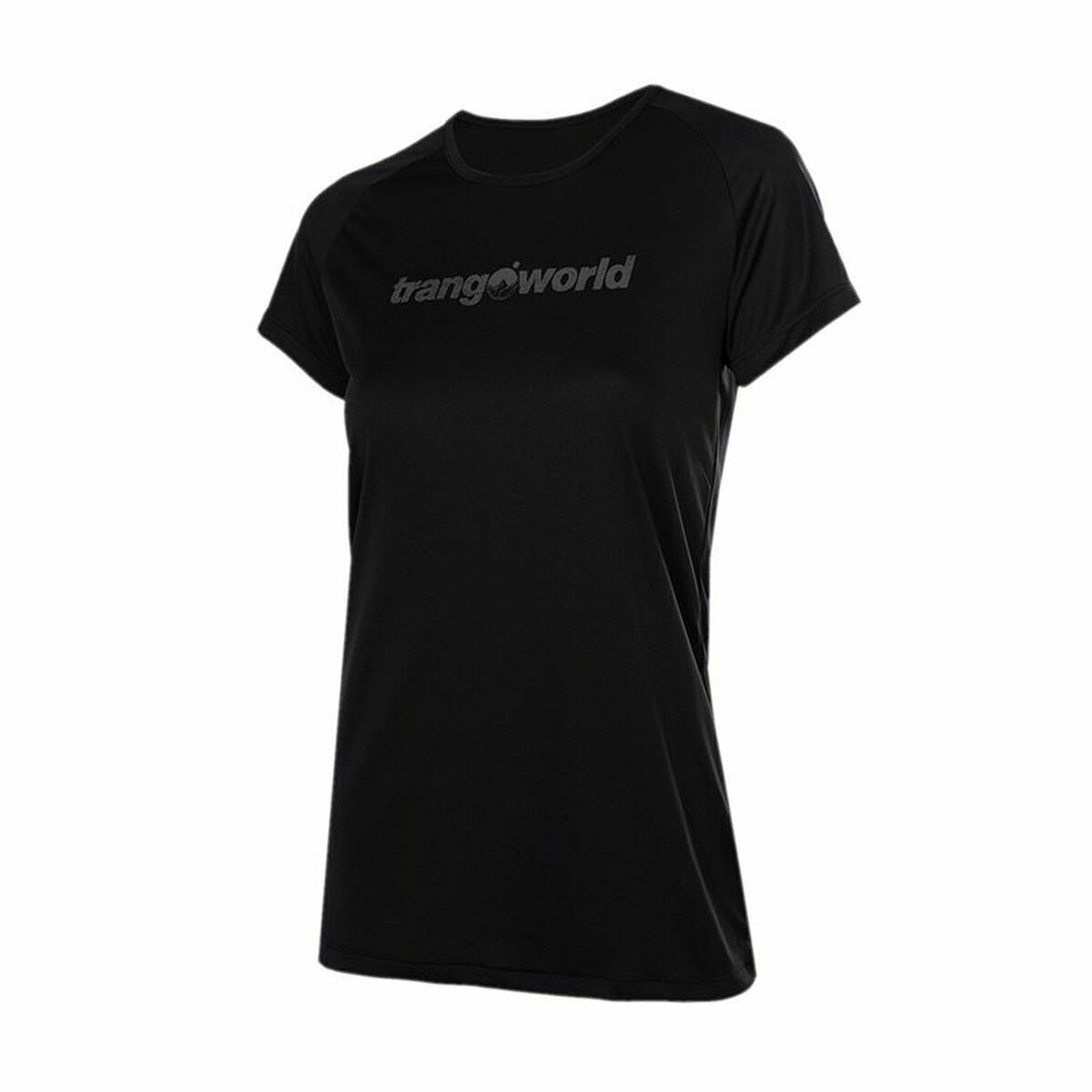 T-shirt med kortärm Dam Trangoworld Chovas Berg Svart - 2