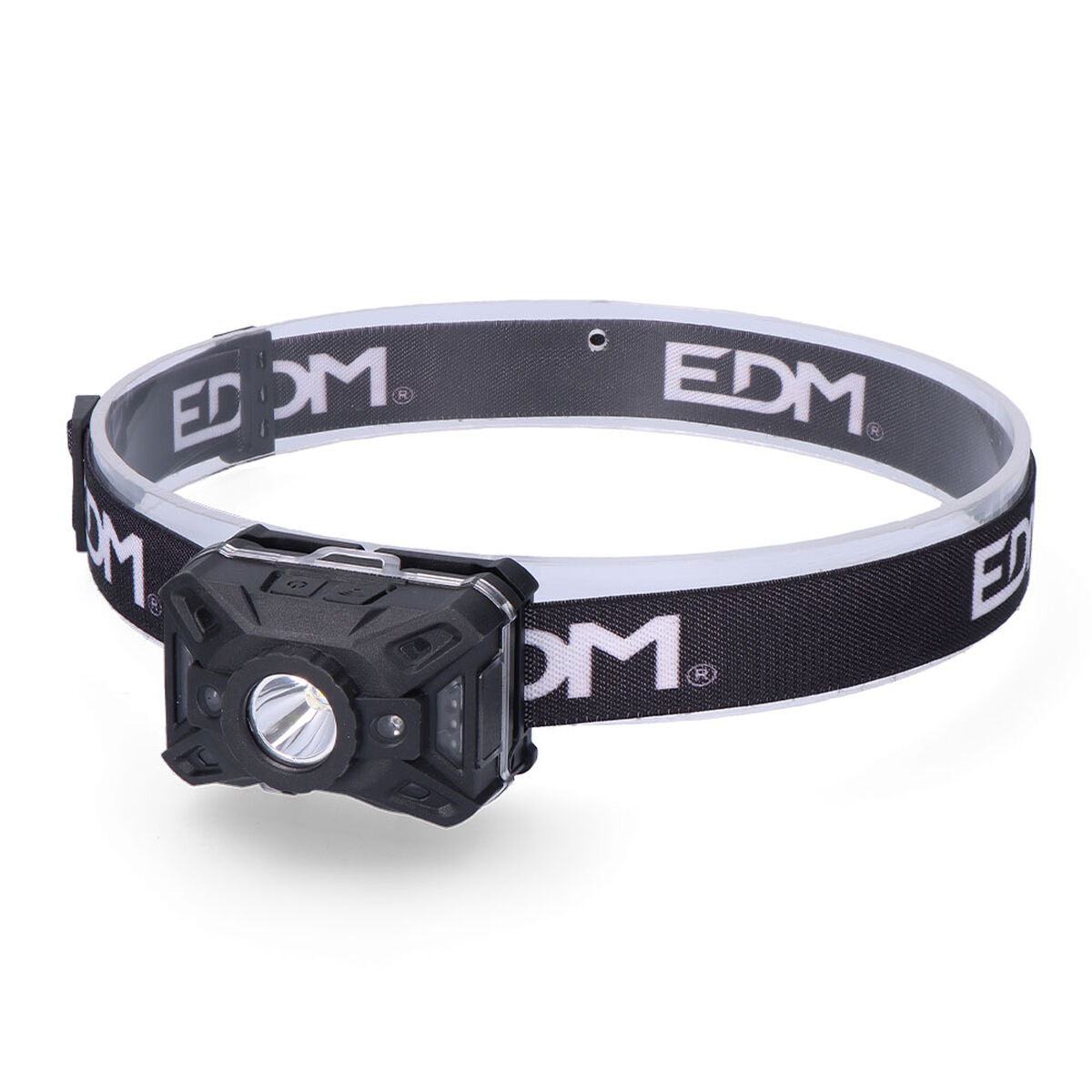 LED-lampa för huvudet EDM 36129 Cob 5 W 200 Lm Ljussensor 7 Funktioner (3 antal) - 4