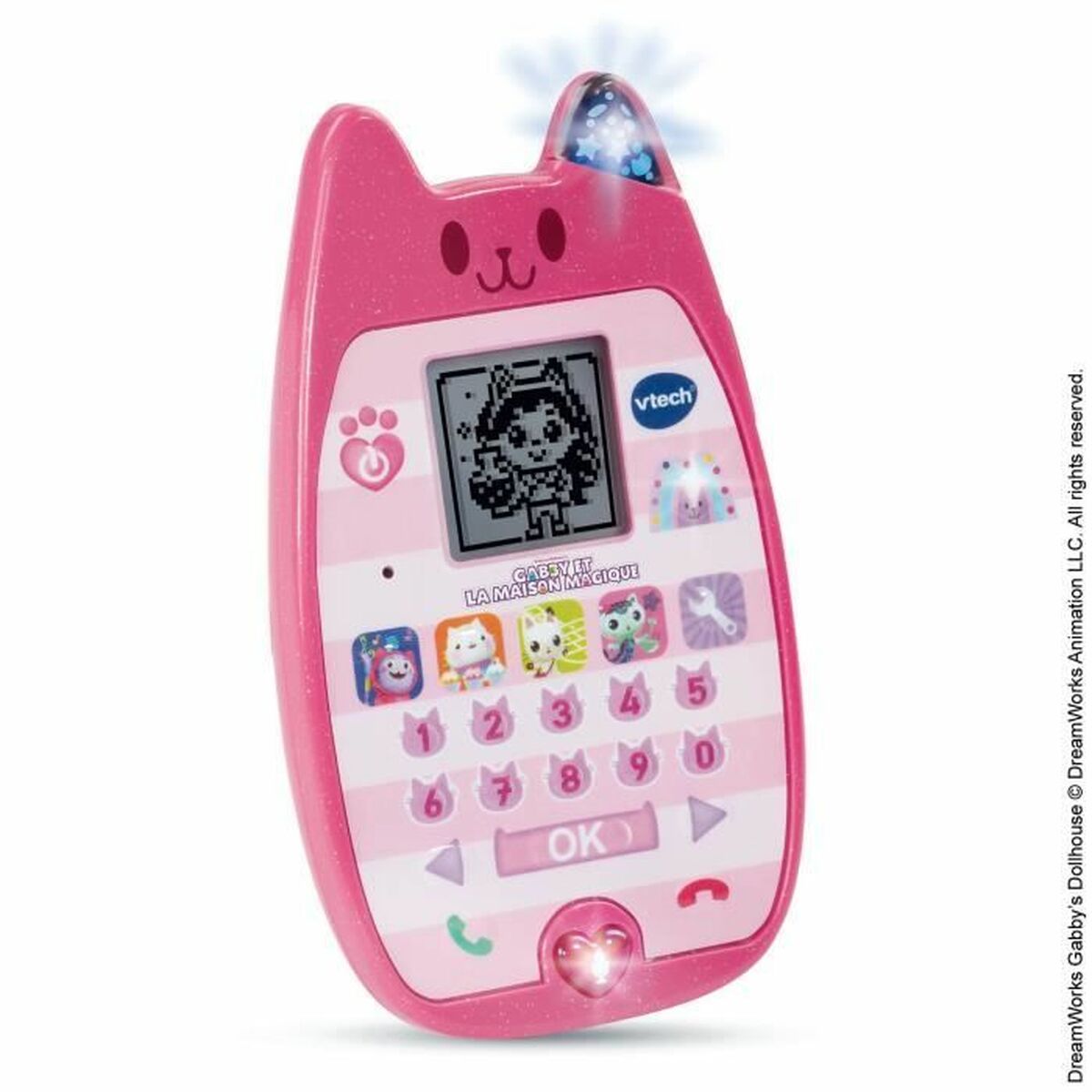 Leksakstelefon Vtech SMARTPHONE P'TIT GENIUS MAGIC LIGHT