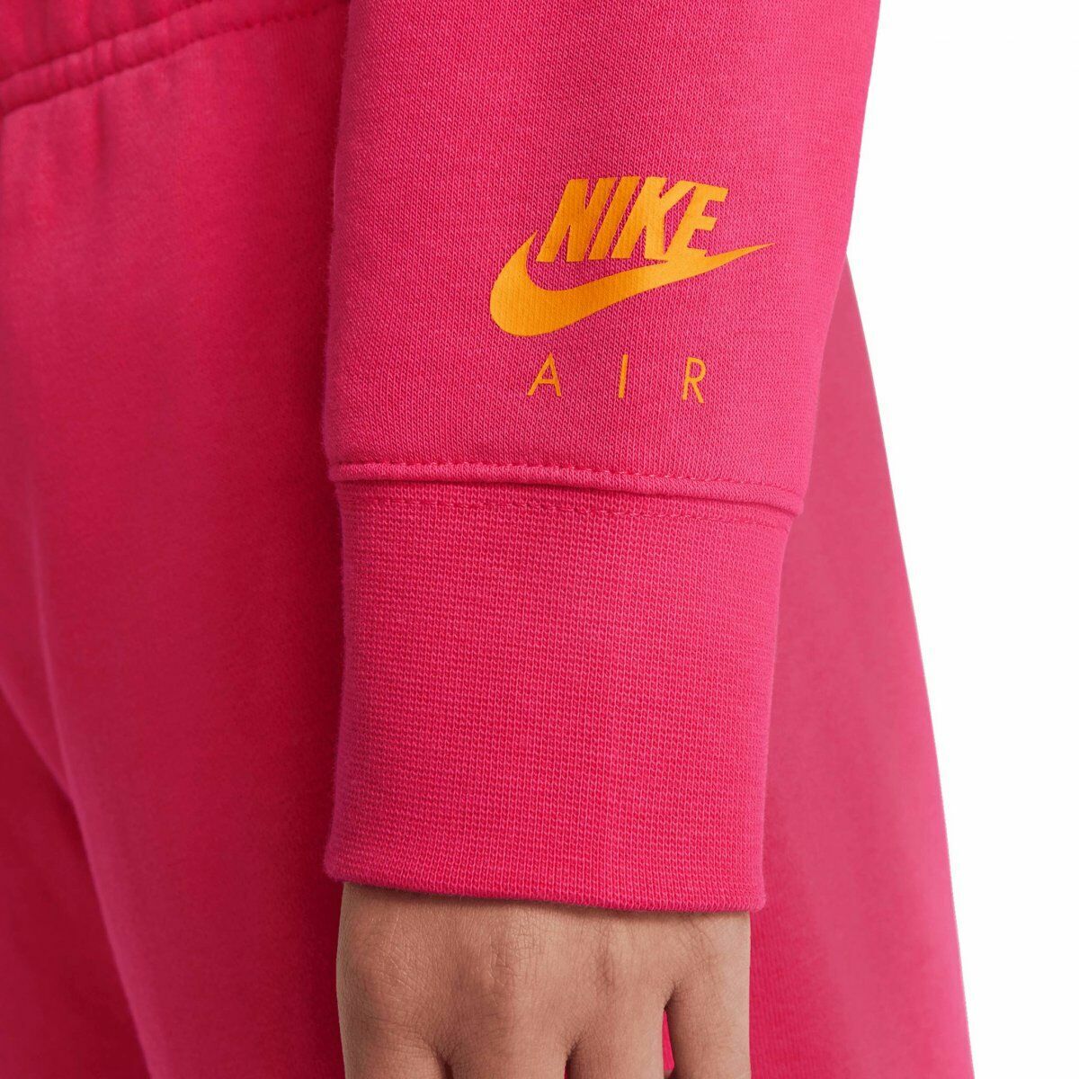 Luvtröja, Flickor  CROP HOODIE  Nike DM8372 666  Rosa - 4