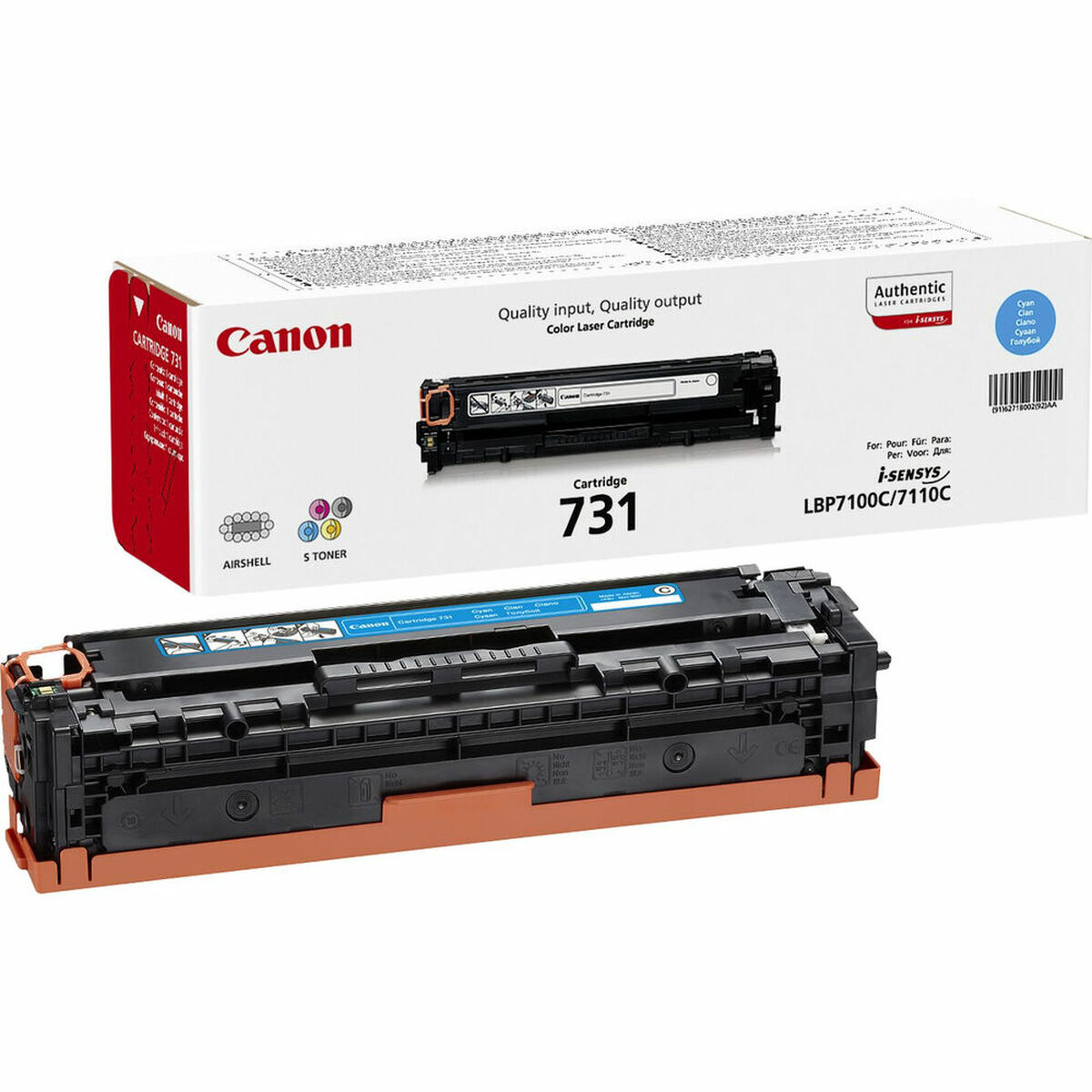 Toner Canon 731 Turkos - 2