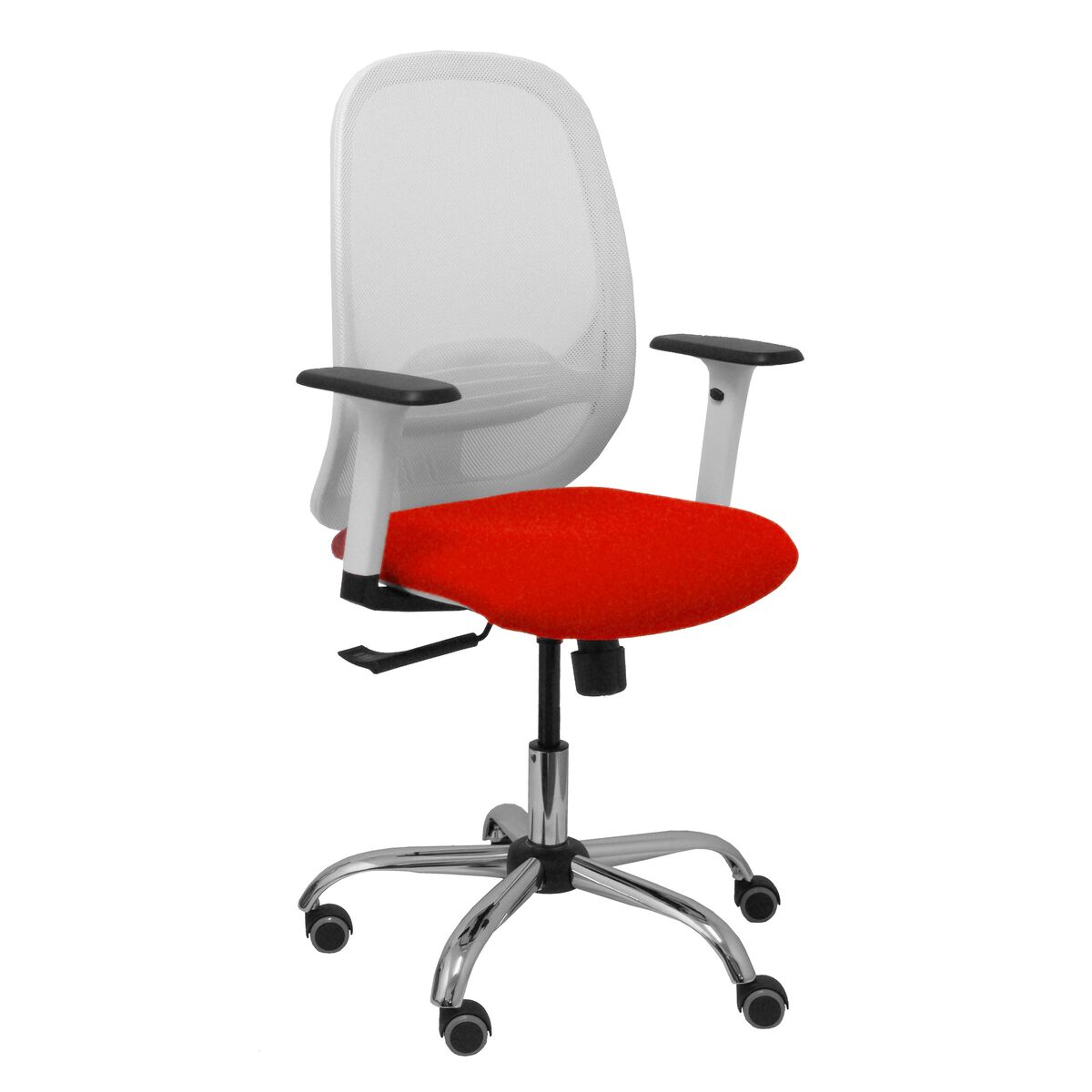 Kontorsstol Piqueras y Crespo 354CRRP Vit Röd - 2