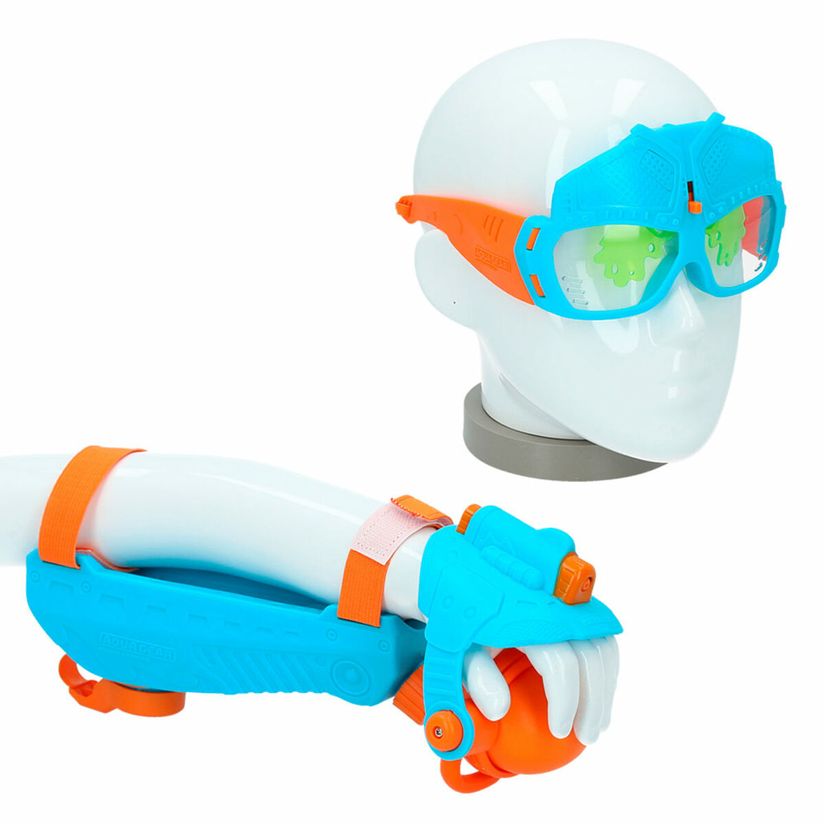 Vattenpistol Eolo AQUA GEAR Blå 250 ml 37,5 x 8,5 x 11 cm (6 antal) - 8