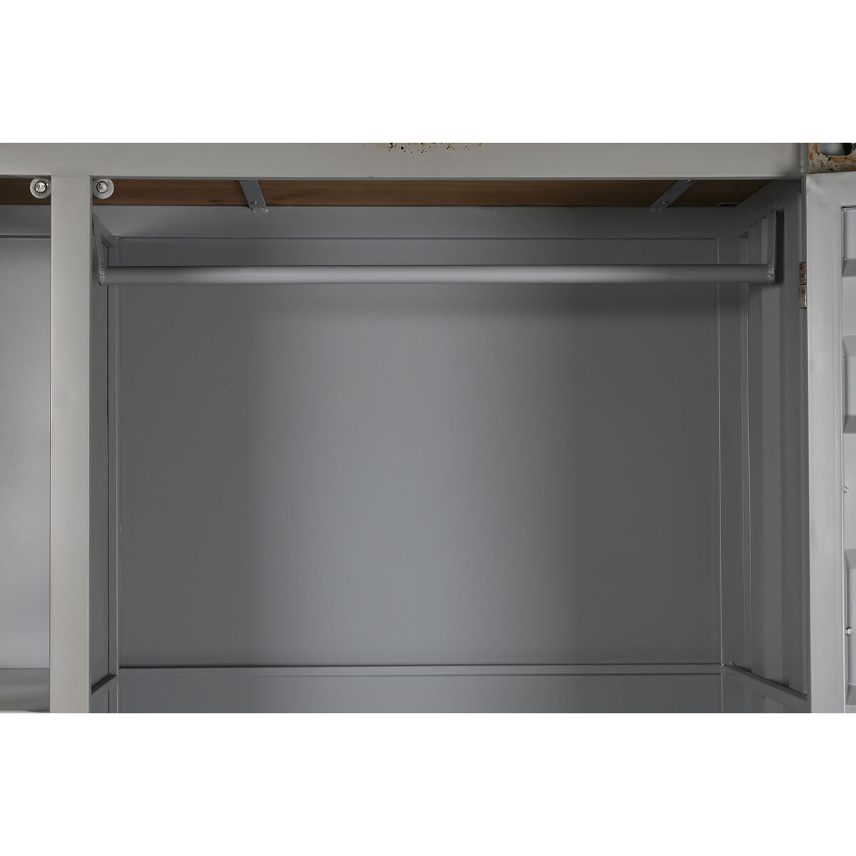 Skåp Home ESPRIT Container Himmelsblå Metall 112 x 46 x 174 cm - 2