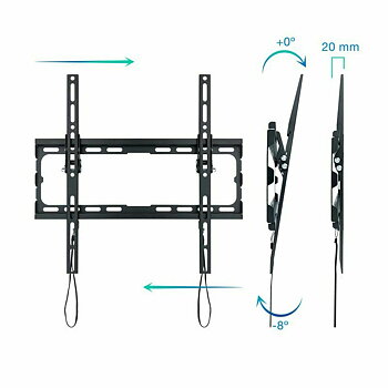 Monitor TooQ LP1071T-B 32"-70" 45 kg