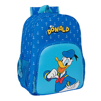 Skolryggsäck Donald Blå 33 x 42 x 14 cm