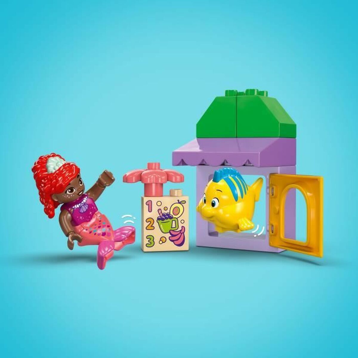 Byggsats Lego Ariel and Flounder's Cafe Stand Multicolour - 3
