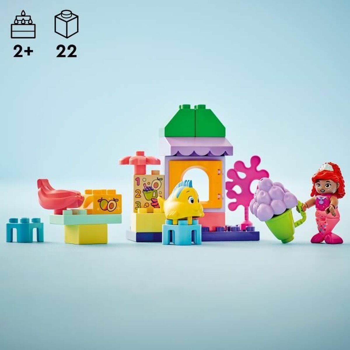 Byggsats Lego Ariel and Flounder's Cafe Stand Multicolour - 4