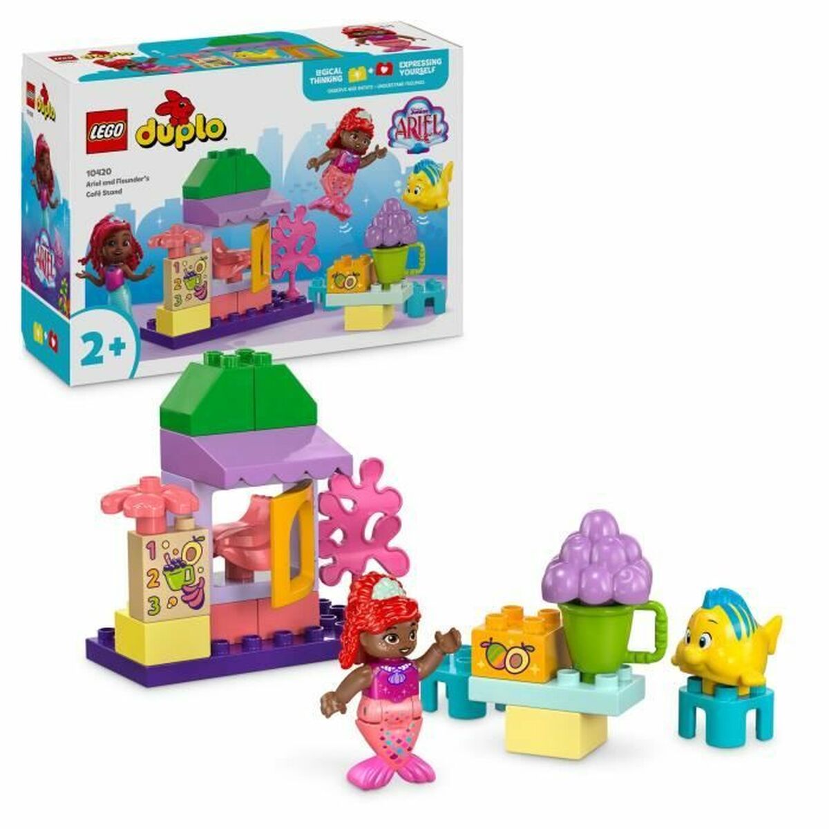 Byggsats Lego Ariel and Flounder's Cafe Stand Multicolour