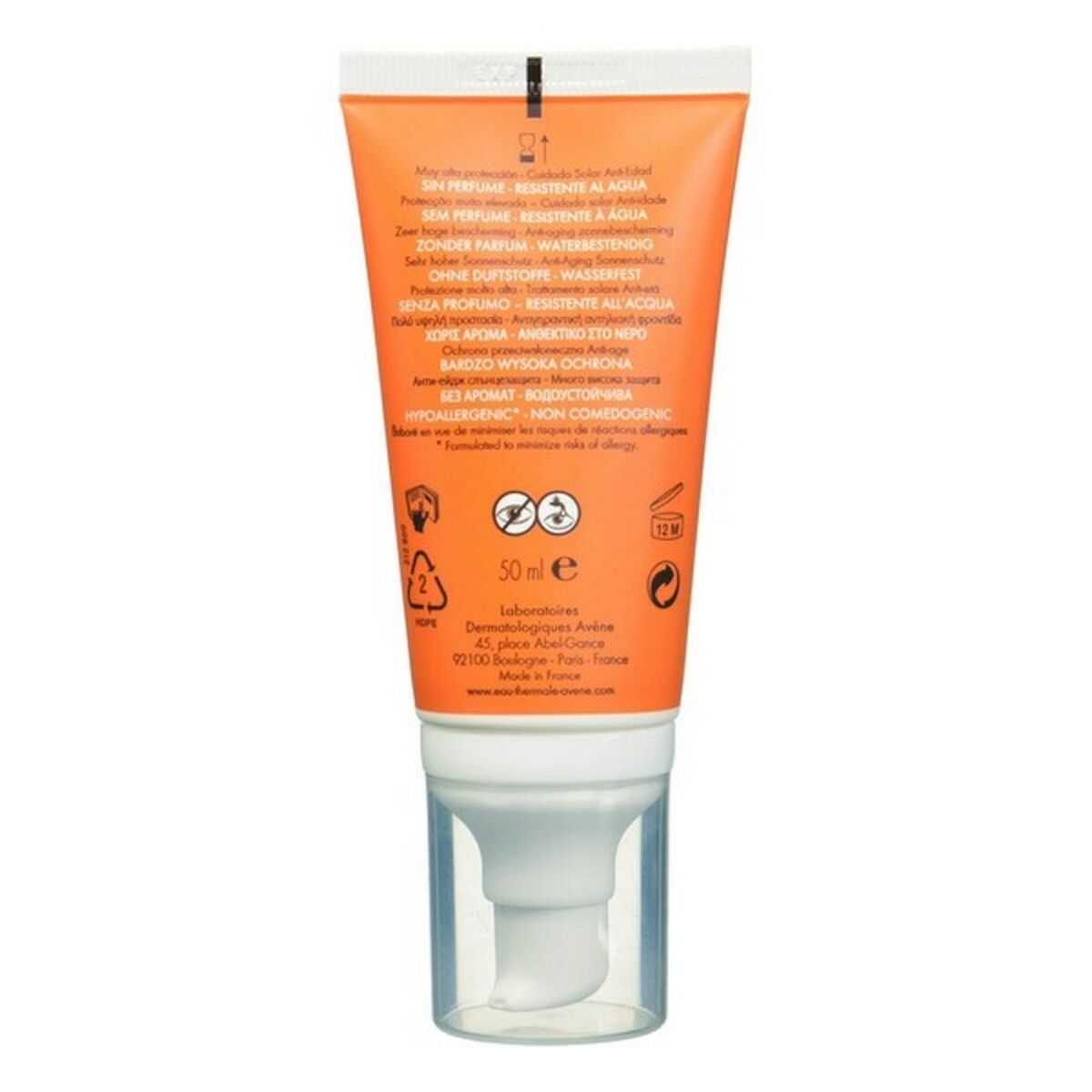 Anti-agingkräm Avene Solaire Haute Spf 50+ (50 ml) - 2