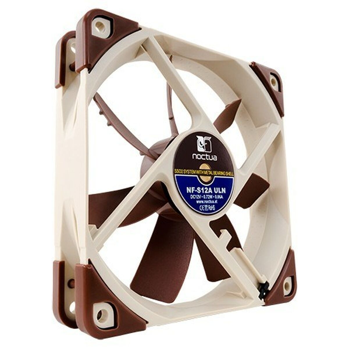 Lådfläkt Noctua NF-S12A ULN Ø 12 cm - 2