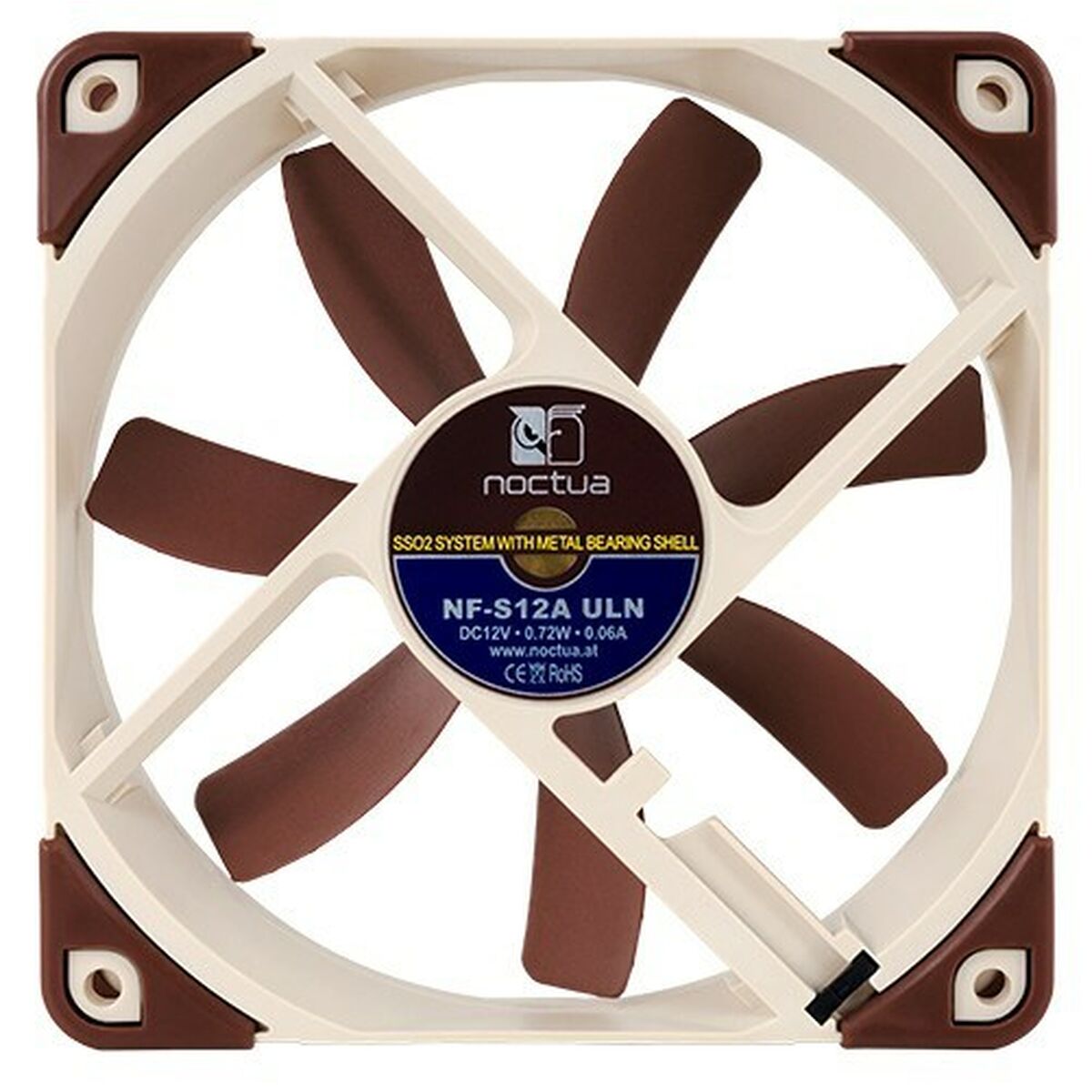 Lådfläkt Noctua NF-S12A ULN Ø 12 cm - 4