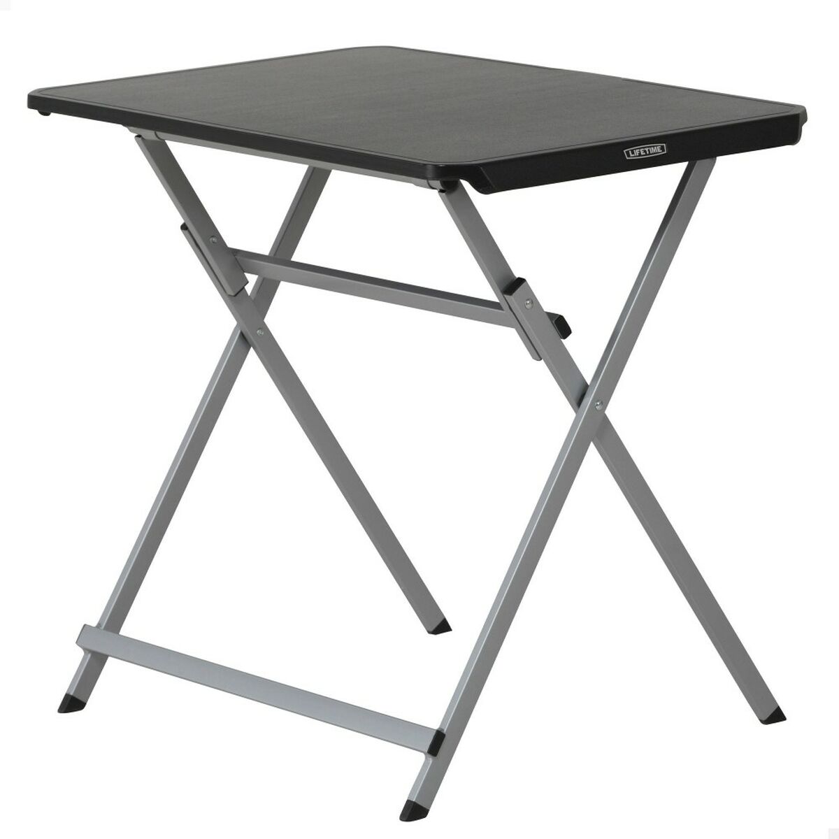 Sidobord Lifetime Svart 75 x 66 x 50,5 cm Stål Plast - 7