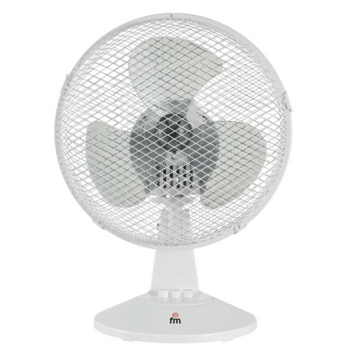Bordsfläkt Grupo FM 65786 25 W Ø 23 cm Vit