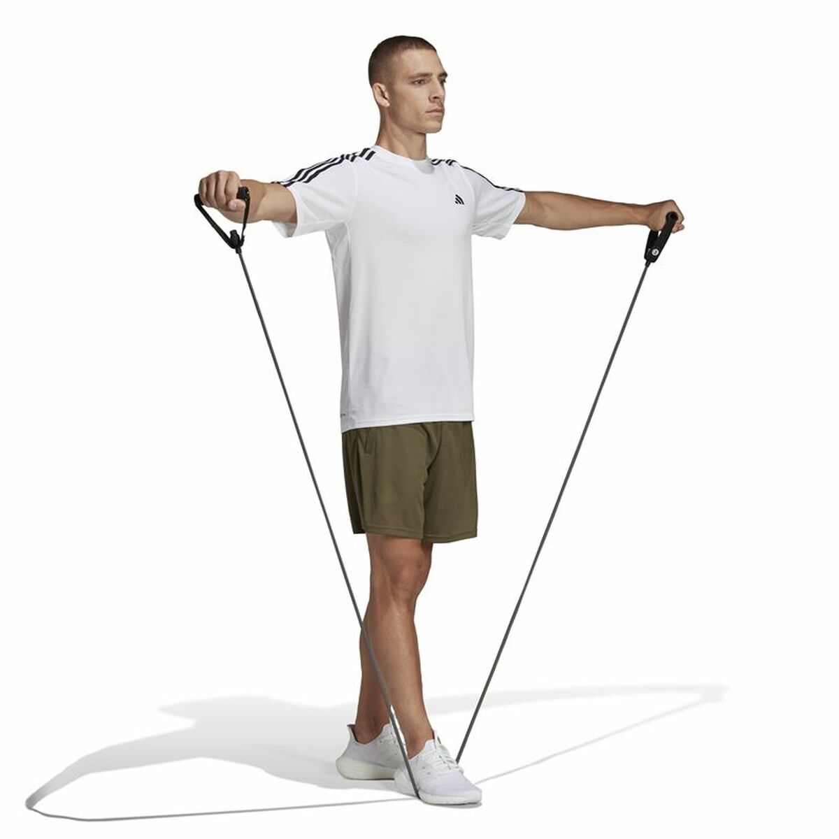 Sportshorts för män Adidas Essentials Kastanjebrun - 4