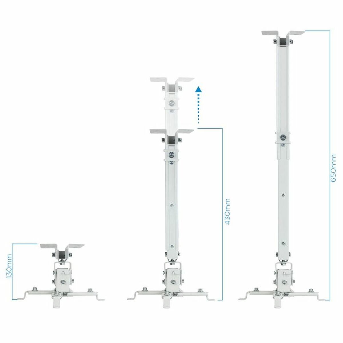 Takfäste för Projektor Vinklingsbart TooQ PJ2012T-W 20 kg - 2