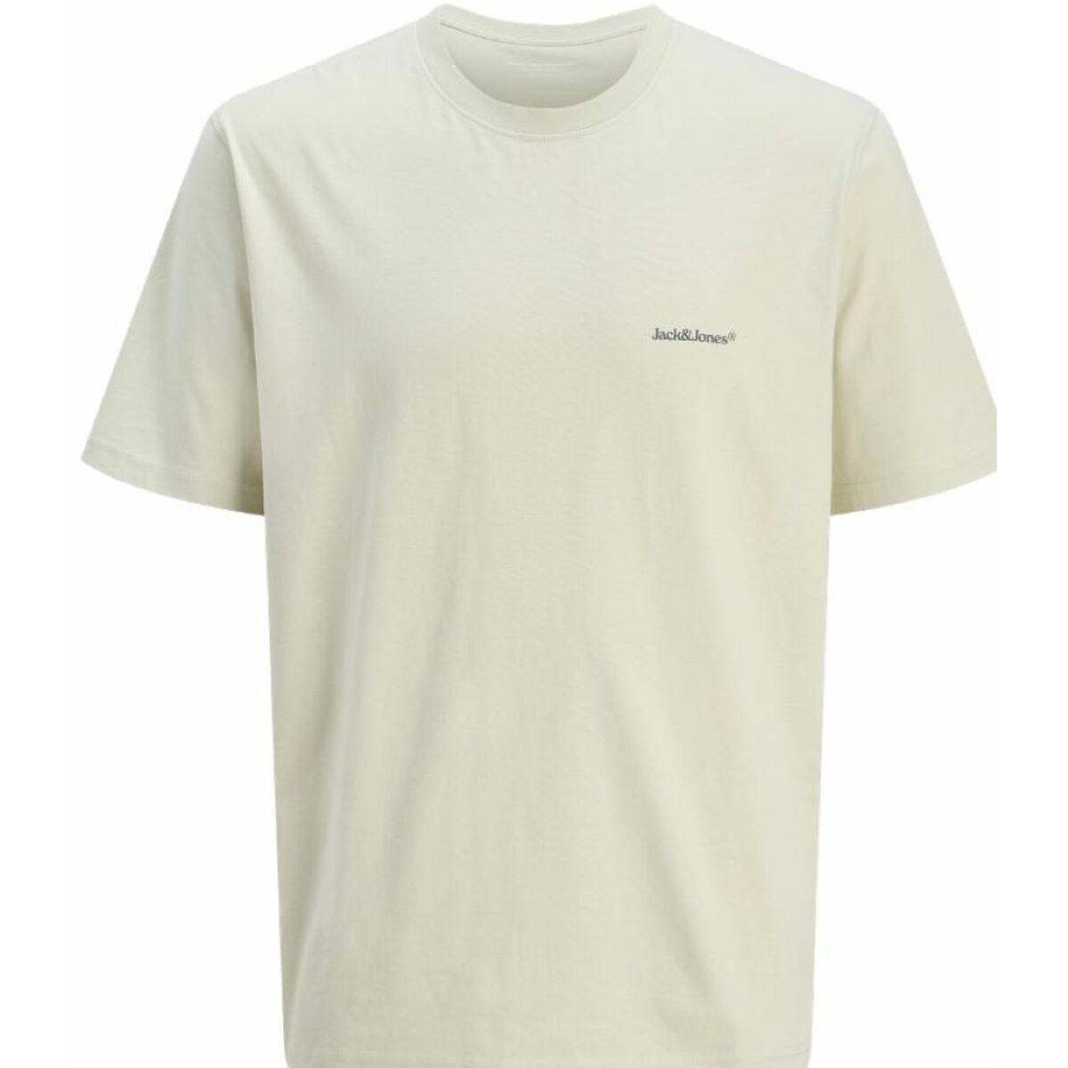 T-shirt med kortärm Herr Jack & Jones JORSPLIT BACK TEE 12272996 Grön