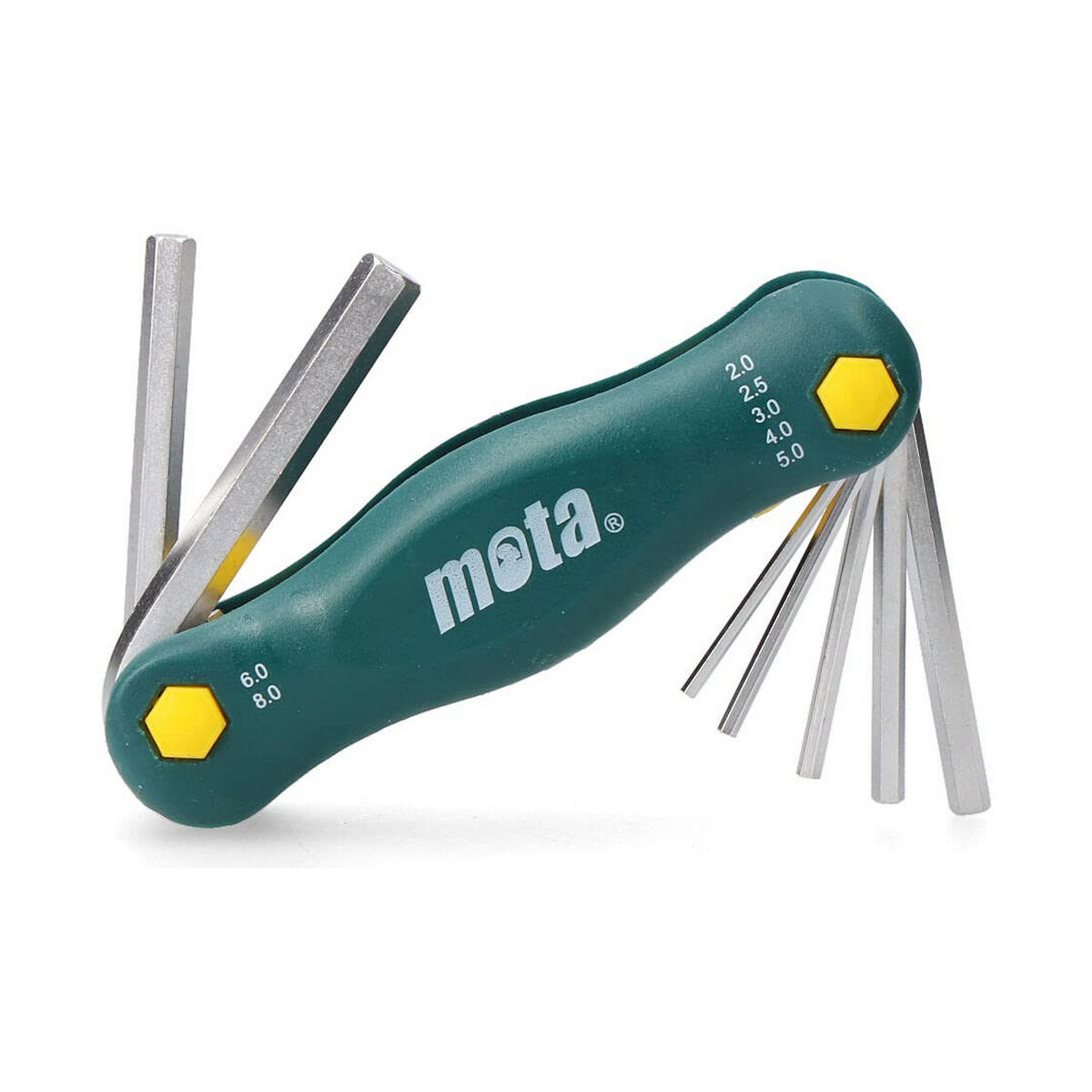 Insexnyckelsats Mota LQ71 Pennkniv 2-2,5-3-4-5-6-8 mm