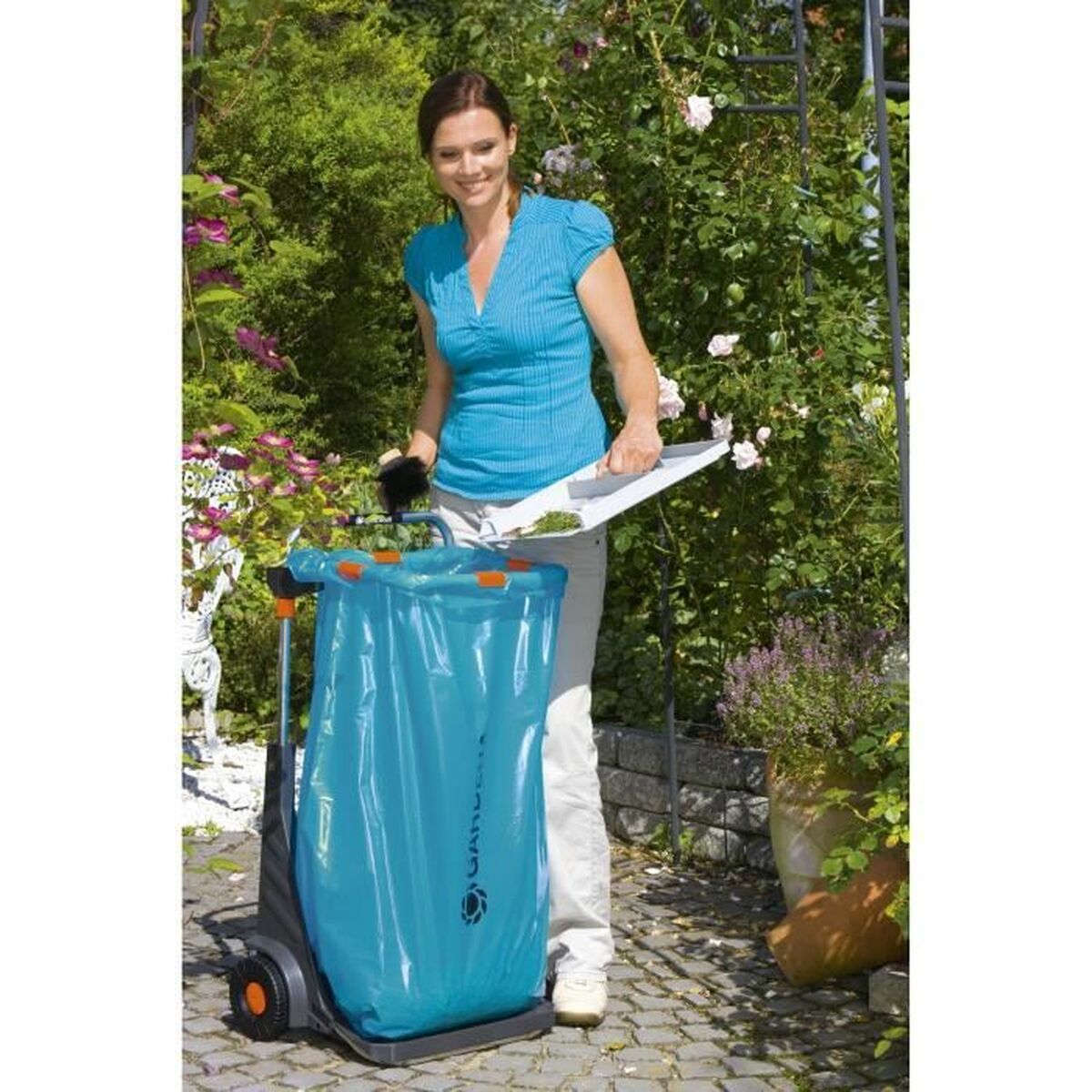 Trädgårdsvagn Gardena Metall Plast - 2
