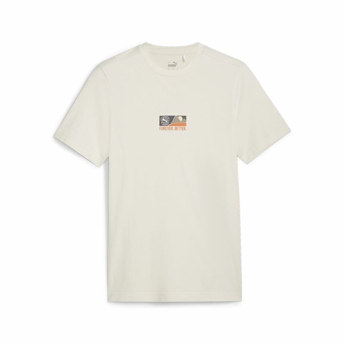 T-shirt med kortärm Herr Puma