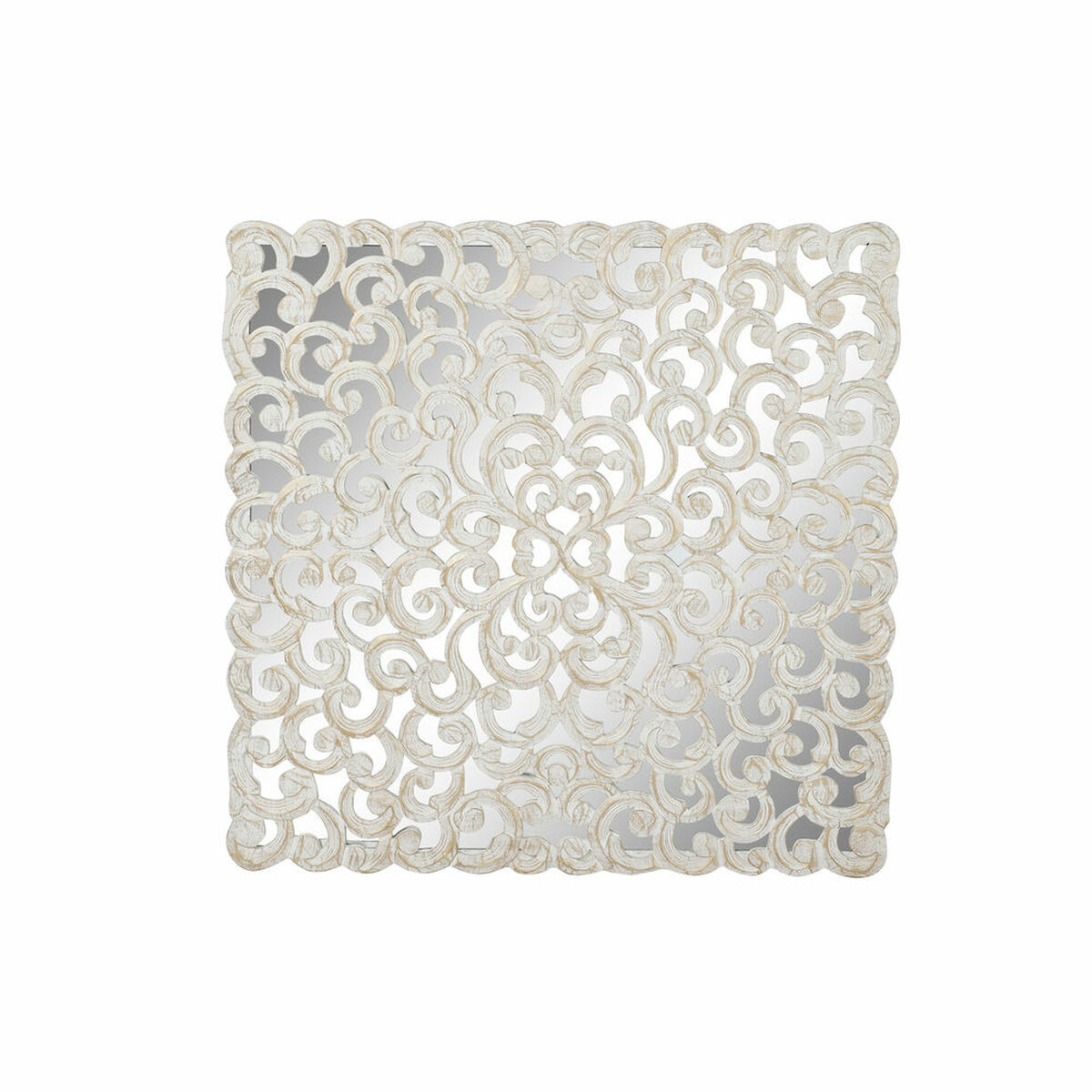 Väggdekoration DKD Home Decor Speglar Trä MDF (120 x 3 x 120 cm) - 7