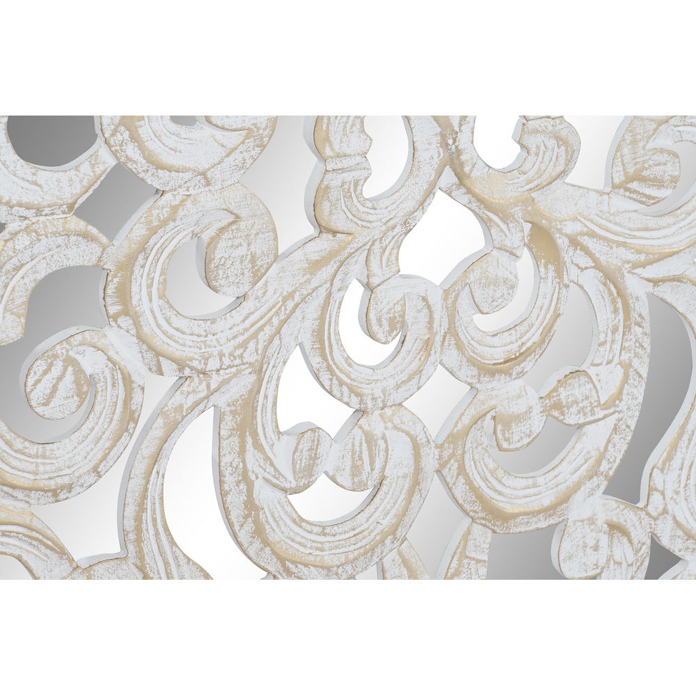 Väggdekoration DKD Home Decor Speglar Trä MDF (120 x 3 x 120 cm) - 2