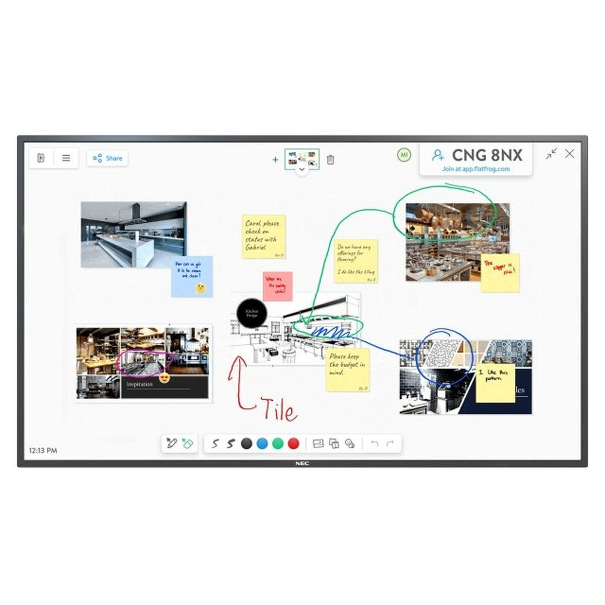 Videovägg Monitor NEC M551 IGB 4K Ultra HD 55" - 3